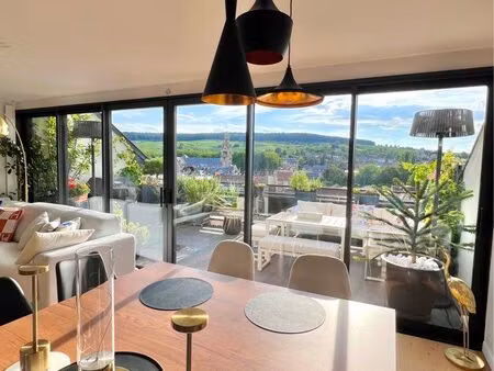 appartement t3 standing meublé/terrasse/garage/ascenseur