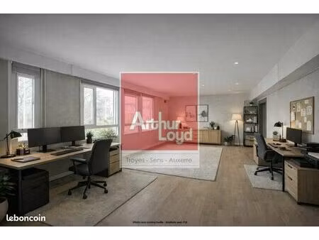 bureaux 74 m² troyes