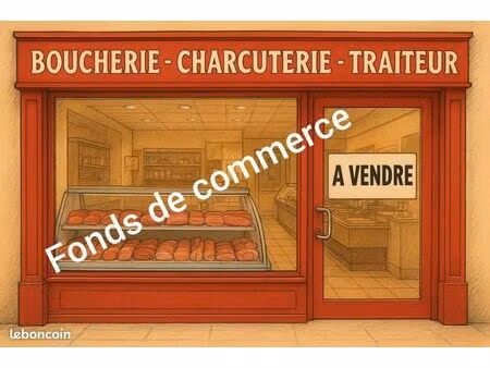 fonds de commerce boucherie charcuterie traiteur