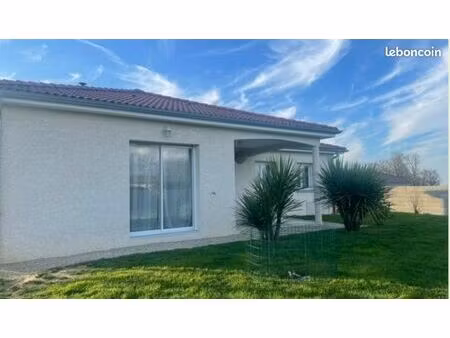 villa récente plein pied t4 vandeins