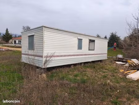 mobil-home abi rio vista- ideal renovation ou bureu/chantier