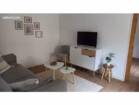 t2 meublé tout équipée