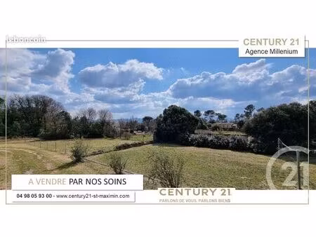 terrain 3 100 m² saint maximin la sainte baume