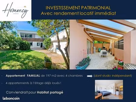 immeuble 7 pièces 340 m²