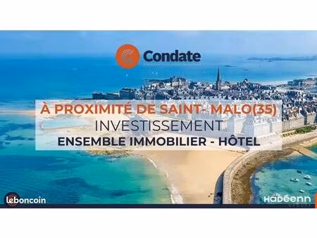 commerce hôtel 1 200 m²