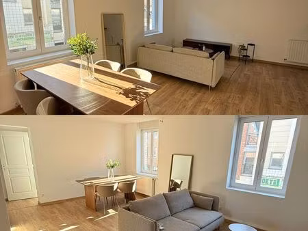 meublée rénovée 63m2