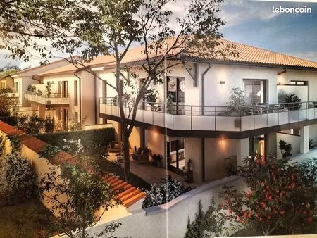 t3 neuf avec terrasse et garage dans résidence neuve