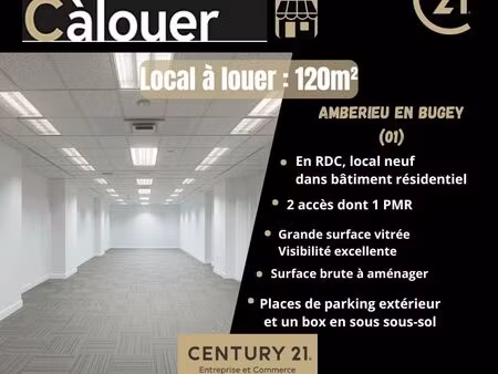 local 120 m² amberieu en bugey