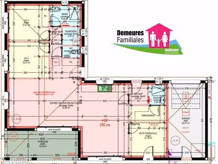 maison neuve + terrain à st victor sur rhins – 42630 -