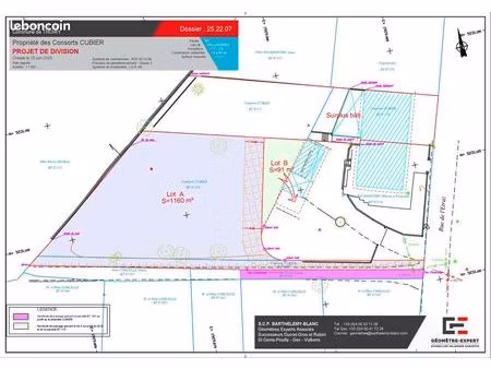 terrain à viabiliser à thoiry (allemogne)