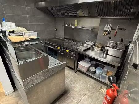 montpellier centre historique - restaurant équipé 70 m2 - extraction neuve - loyer 990 eur