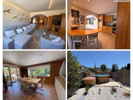 ensemble immobilier : maison principale  appartement et dépendance avec garage  atelier