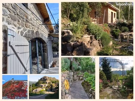 maison en pierre au coeur des monts d