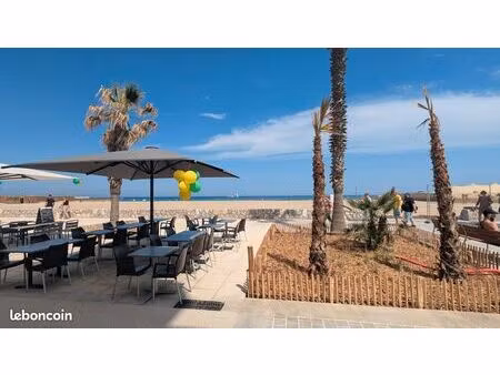 restaurant 70 couverts face mer - immédiatement opérationnel