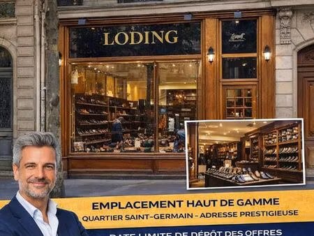 fonds de commerce 75 m² paris