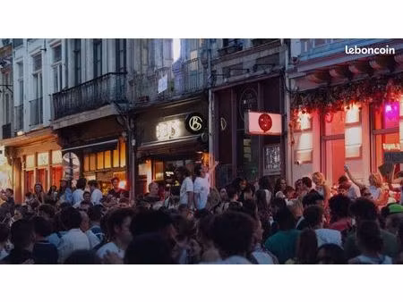 bar à céder - rue royale lille