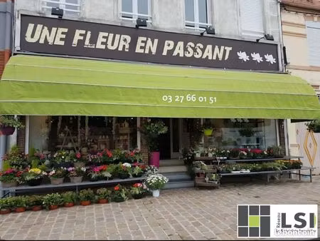 fleuriste  fond de commerce 67 m² pont-sur-sambre