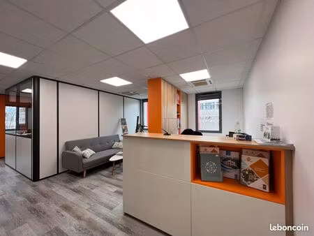 location bureaux professionnels équipés - zone franche urbaine (défiscalisation possible)