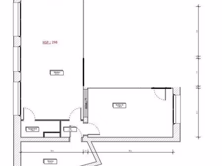 local commercial 68 m² la capelle-lès-boulogne