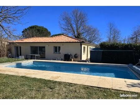à vendre – maison familiale 5 pièces avec piscine et panneaux photovoltaïques – belberaud