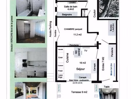 location appartement t2 vif