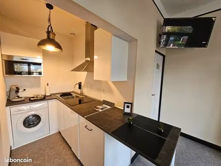 studio meublé tv lave linge-axe france belgique