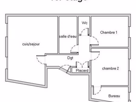 t3 72 m² – hypercentre yssingeaux – 105 000