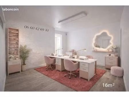 bureau neuf 15m² avec balcon - puilboreau / beaulieu - pmr & parking