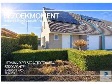 recente mooie gezinswoning met 3 slpk en aangename z-w tu...