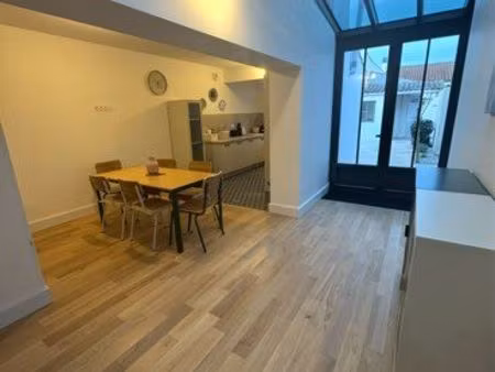 jolie maison de faubourg rénovée