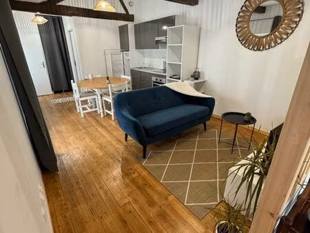 appartement meublé cosy – centre saint-jean – rénové