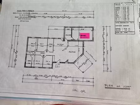maison à camps sur l’isle 33660