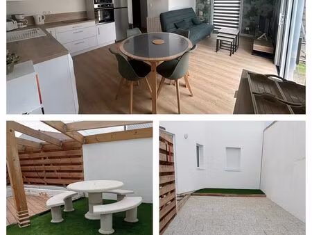 maison meublée avec bail de 9 ou 10 mois