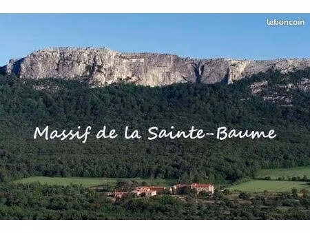 vente terrain + construction en cours nans-les-pins