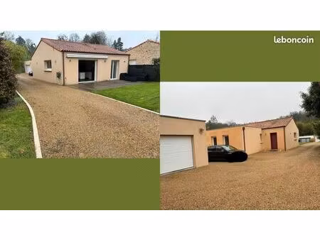 maison de plain-pied 92 m² - 4 pièces