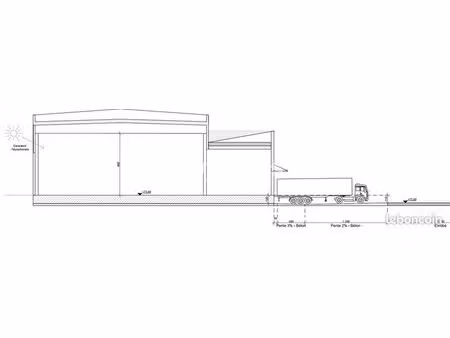 local d'activité 2 015 m²