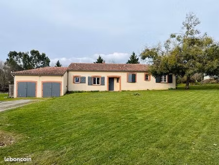 maison 6 pièces avec double garage sur 170m2