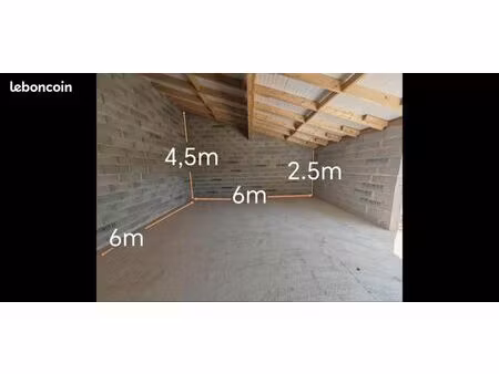 local 36m2 box garage stockage