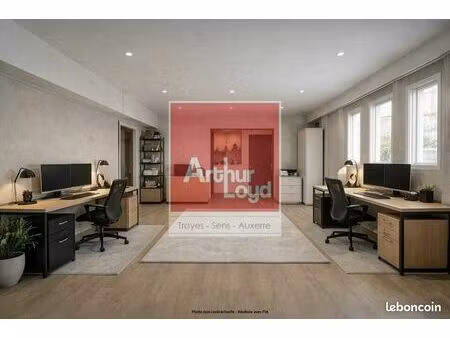 bureaux 62 m² troyes
