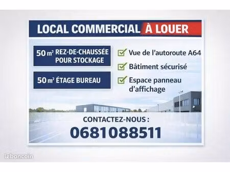 local commercial à louer