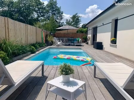 maison contemporaine 135m2 avec piscine