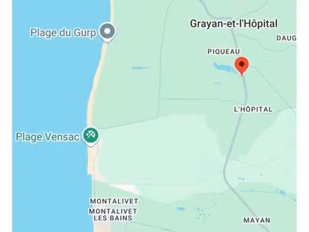 propriété entre forêt et océan