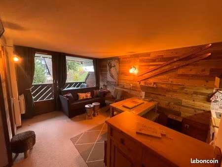 appartement de charme inspiration chalet au pied des pistes