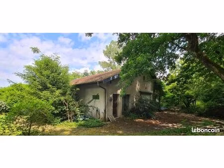 terrain de 11000 m2 avec maison avec travaux à faire