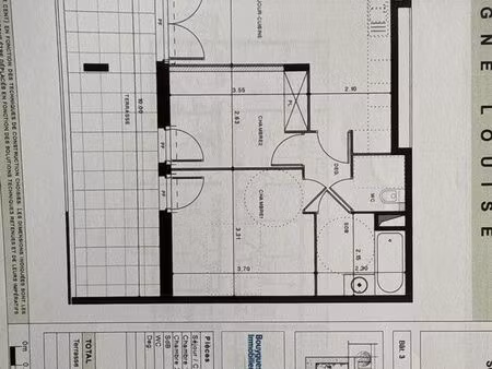 superbe appartement t3 résidence campagne louise