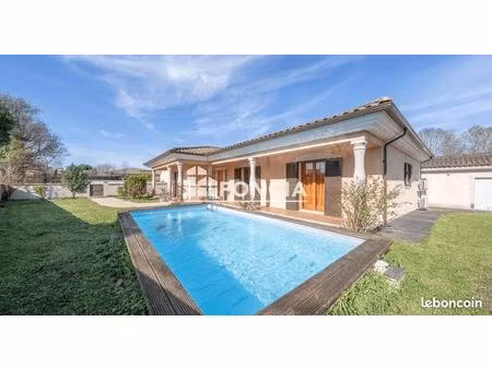? maison 5 pièces – 130 m² sur terrain de 706 m² avec piscine et studio indépendant