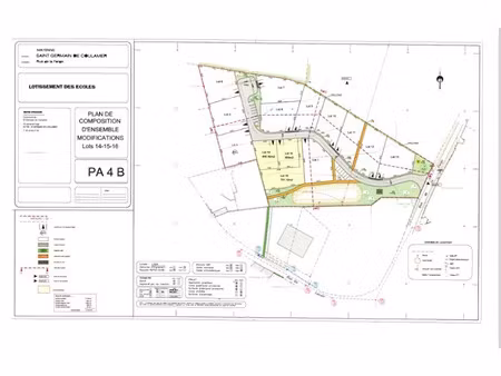 vente terrain 817 m² à saint-germain-de-coulamer (53700)  9 804 €