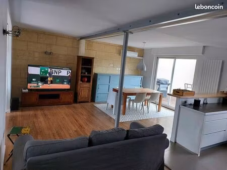 maison art déco 150 m² - 6 pièces. 4 chambres – quartier montaudon – garage - jardin