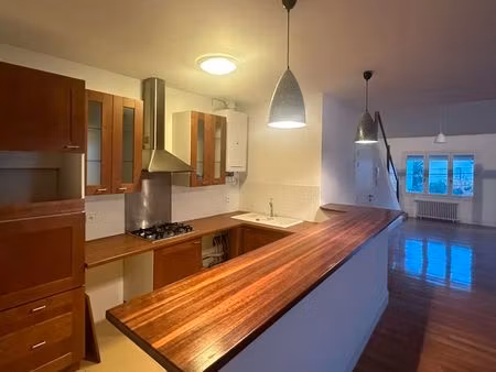 t2 duplex 83m2 secteur berges de garonne