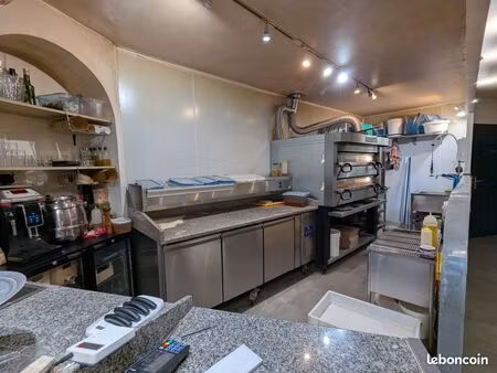 fond de commerce - restaurant - pizzeria